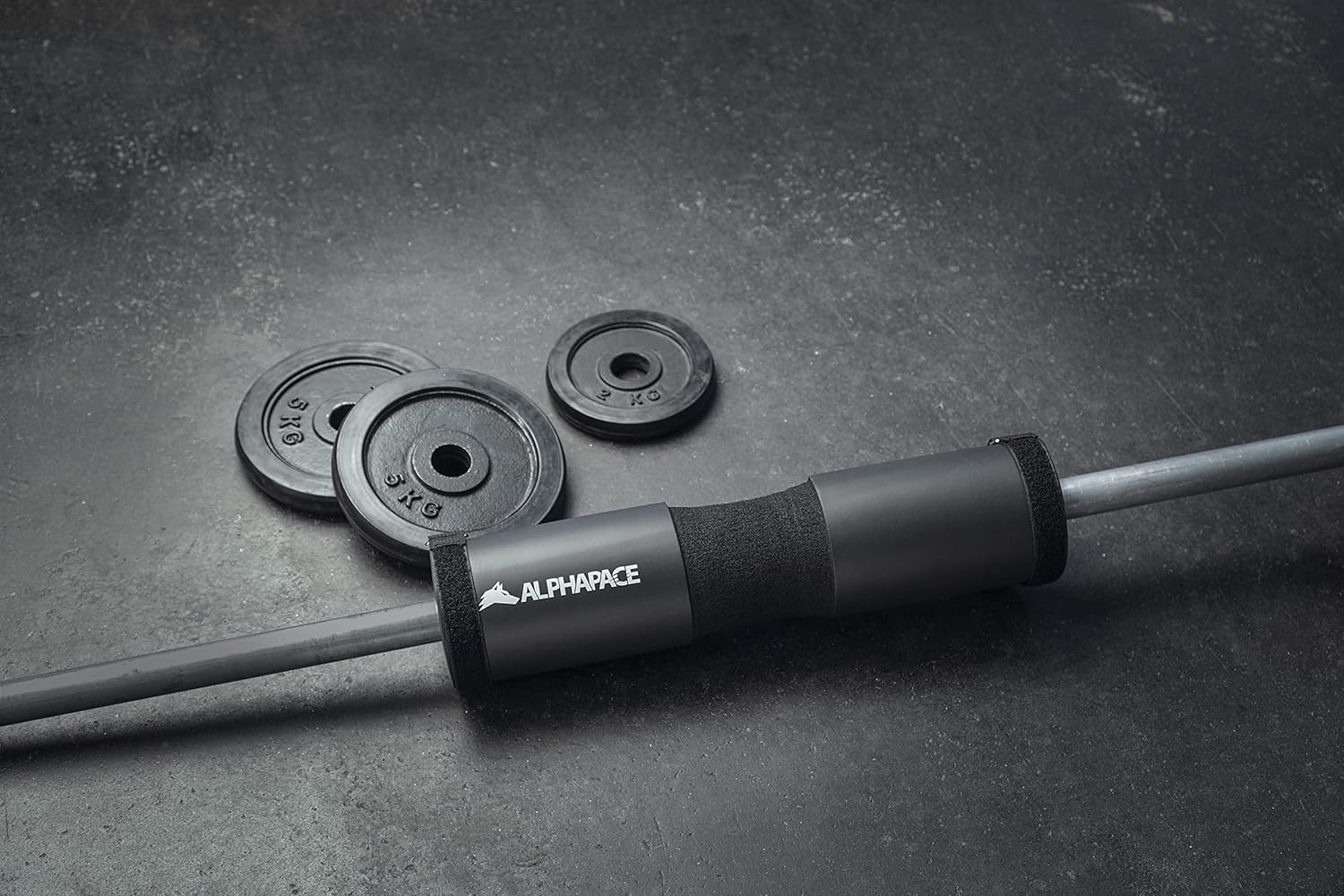 ALPHAPACE Barbell Pads, Hip Thrust Pad for Barbell Bar, Barbell Pad as Neck Pad for Barbell, Hip Pads, Squad Pads for Squats, Lunges, Fitness in Black image number 6