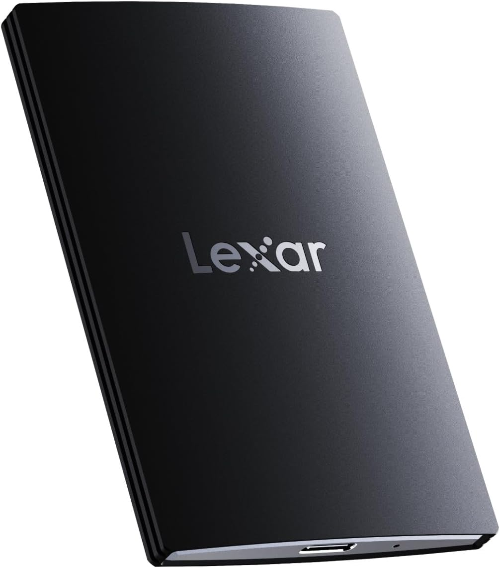 Lexar SL500 External SSD 1TB, USB3.2 Gen2X2 Portable SSD, PSSD up to 2000Mb/S Read, 1800Mb/S Write, External Solid State Drive for Iphone15 Series/Mac/Ps5/Xbox/Laptop/Pc (LSL500X001T-RNBNG) image number 2