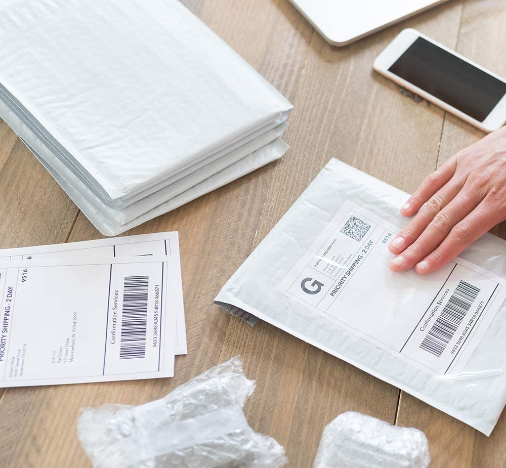 3 Rolls Direct Thermal Label 100X150Mm Postage Shipping Address Labels for Eparcel Startrack Fastway TNT (350 Labels per Roll) image number 1