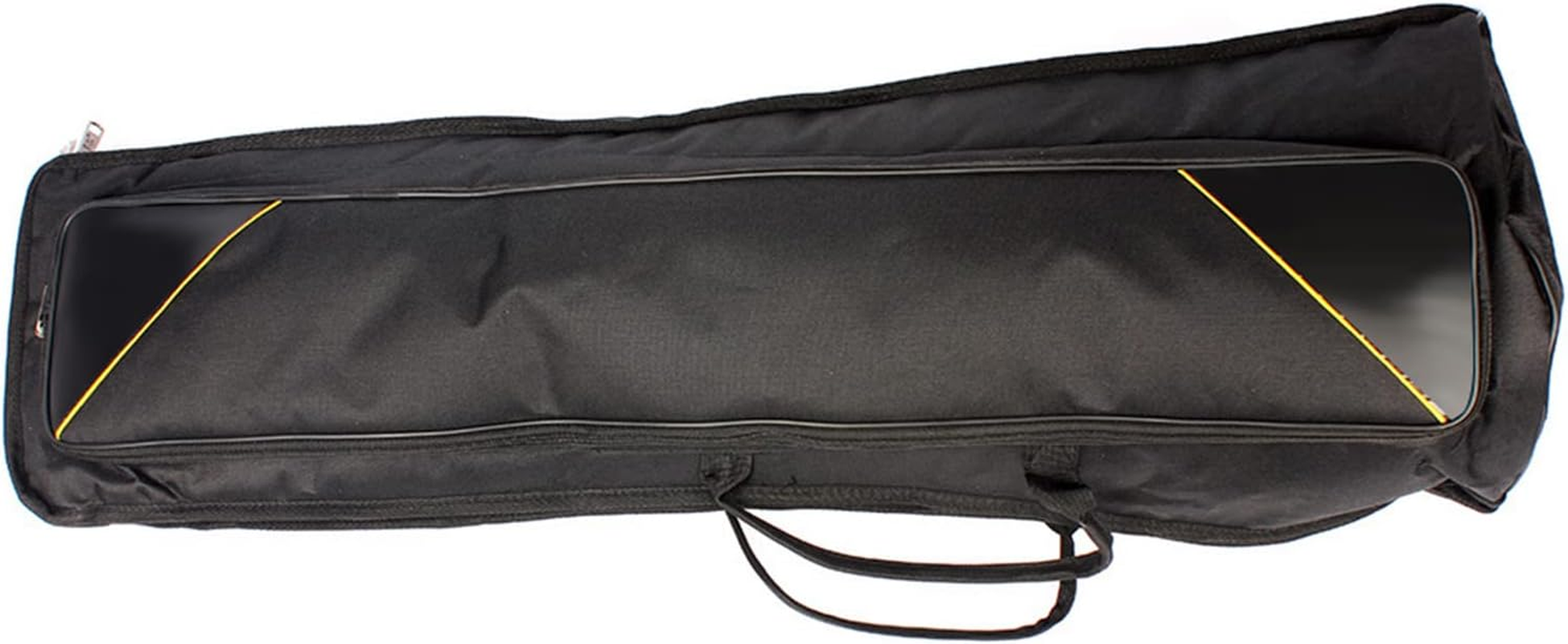 Alto Trombone Bag, 600D Water-Resistant Trombone Gig Bag Oxford Cloth Backpack Adjustable Shoulder Straps Pocket 5Mm Cotton Padded for Alto/Tenor Trombone image number 5