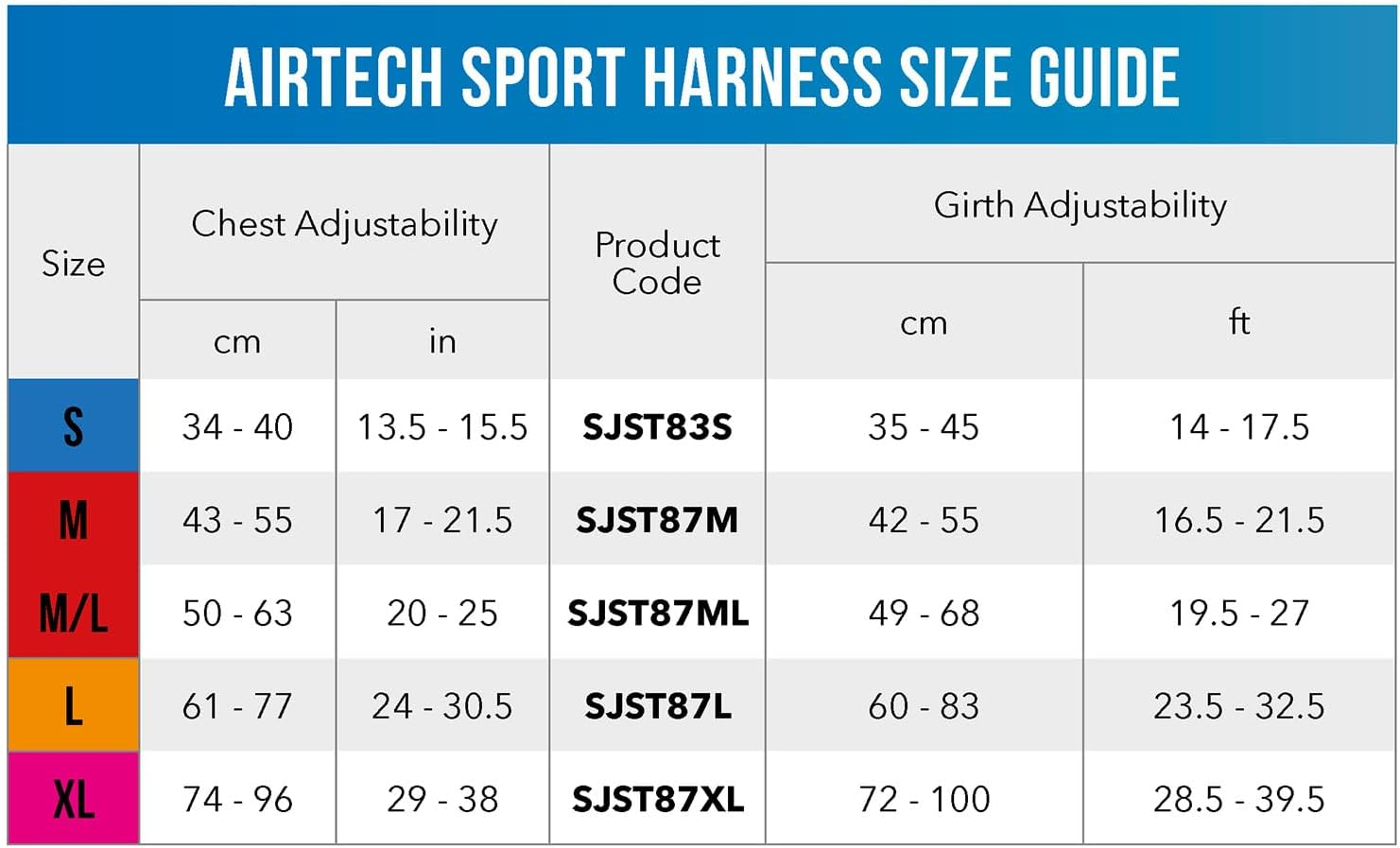 Rogz Airtech Sport Dog Harness, Nightsky Black, Small