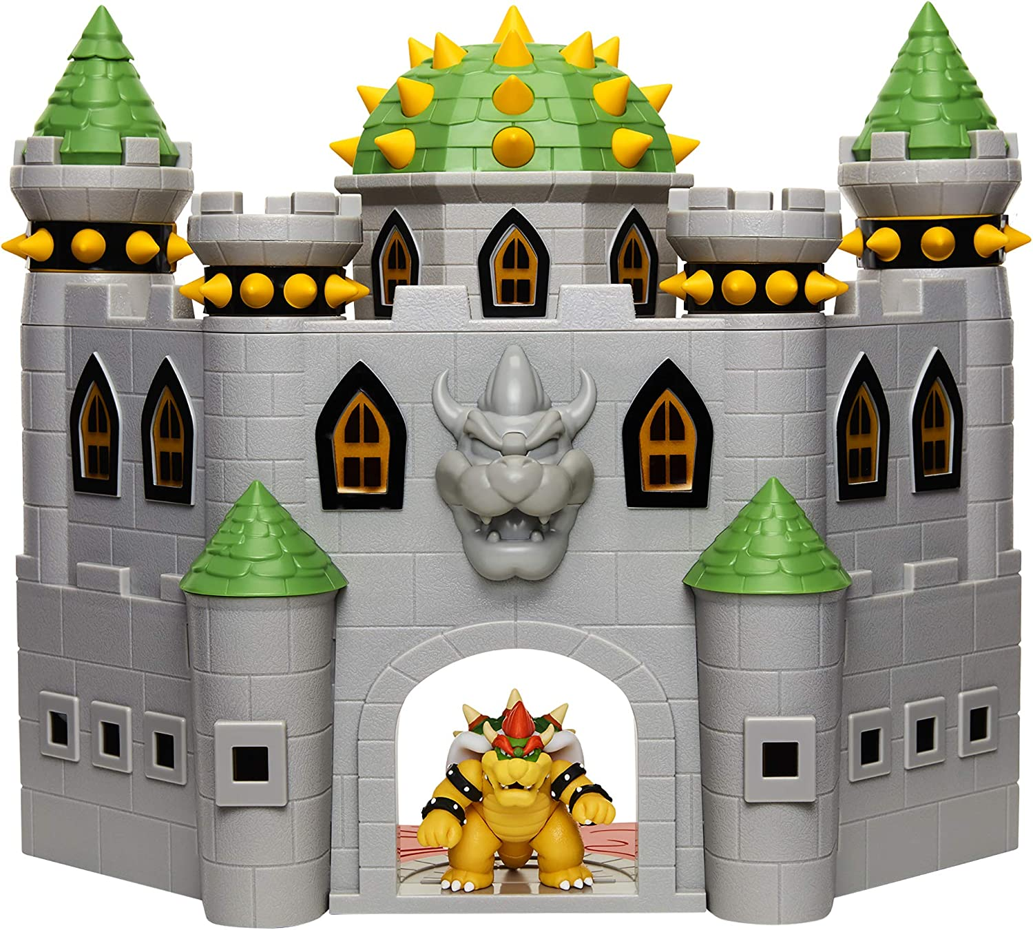 SAN-EI FPS-002 Super Mario Figure Collection DX Playset Bowser Castle image number 3