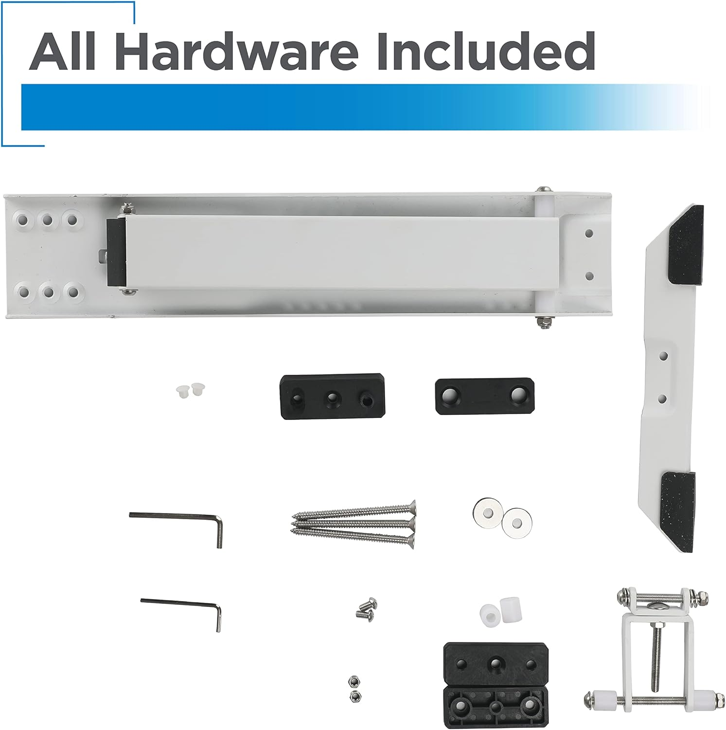 Air Conditioner Support Bracket for Outdoor Window AC, AC Window Bracket Supports up to 12,000 BTU & 165 Lbs, Heavy Duty AC Unit Mounting Bracket image number 6