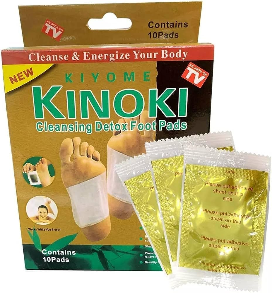 Gold Premium Kinoki Detox Foot Pads image number 1