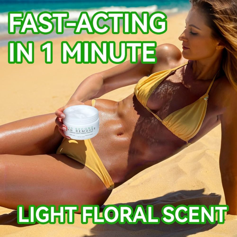 Tan Remover Self, Exfoliating Tan Eraser Body Scrub,Fast Erase Patches & Prep 2PCS image number 3