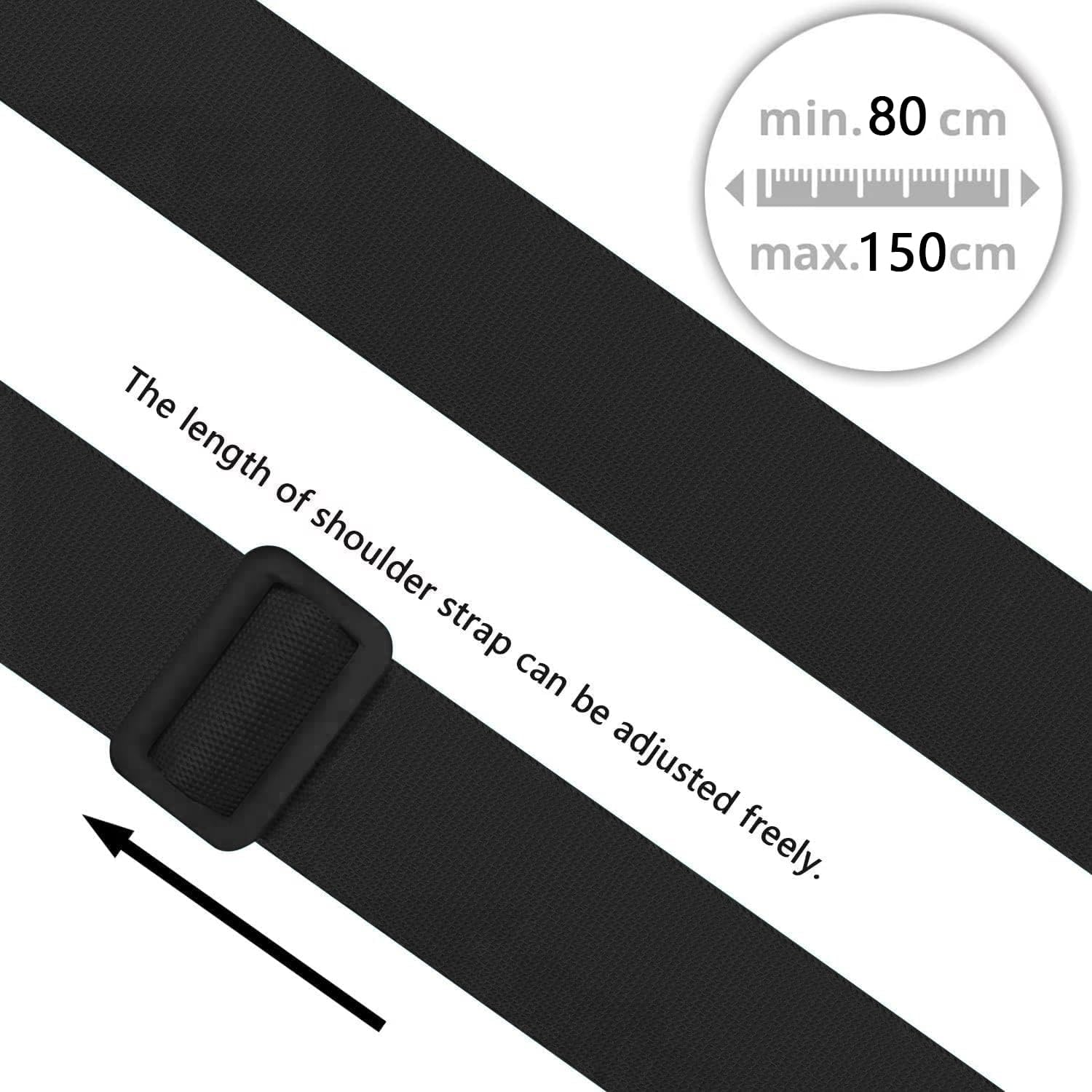 Yichxu Mobile Phone Lanyard Case for Samsung Galaxy S25 plus 5G with Strap, Silicone Mobile Phone Case with Cord Lanyard, Protective Case with Chain, Shockproof Nylon Shoulder Strap, Necklace Case For image number 3