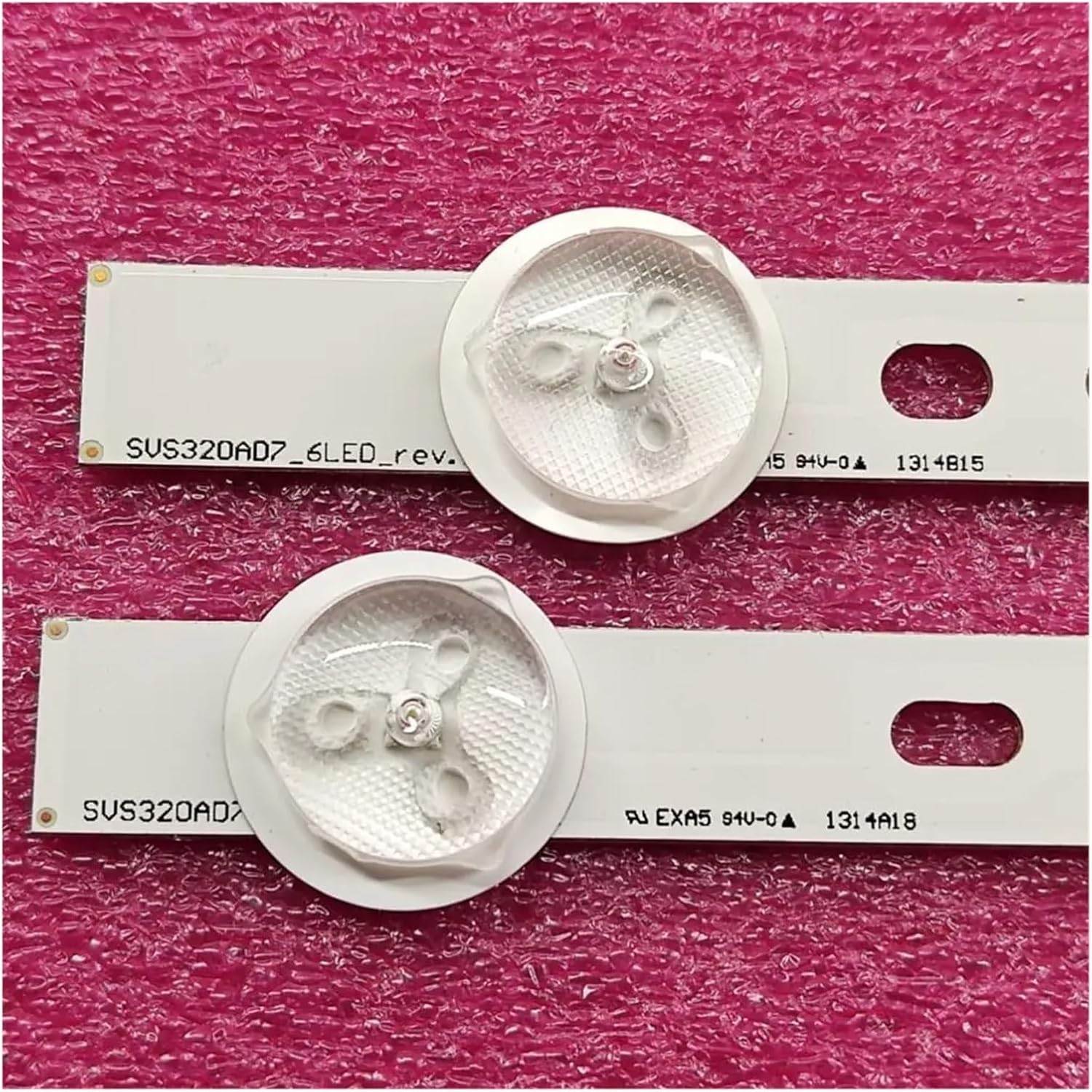 LED Array Bars for P.-H Ilips 32PFL3107H/12 32PFL3107H/60 32" LED Backlight Strips Matrix Kit SVS320AA6 SVS320AD7 Lamps Lens Banss (Color : 15Pcs 5TV) image number 3