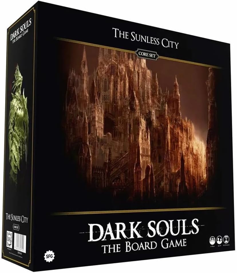 Steamforged Games the Sunless City Core Set Dark Souls Board Game image number 1