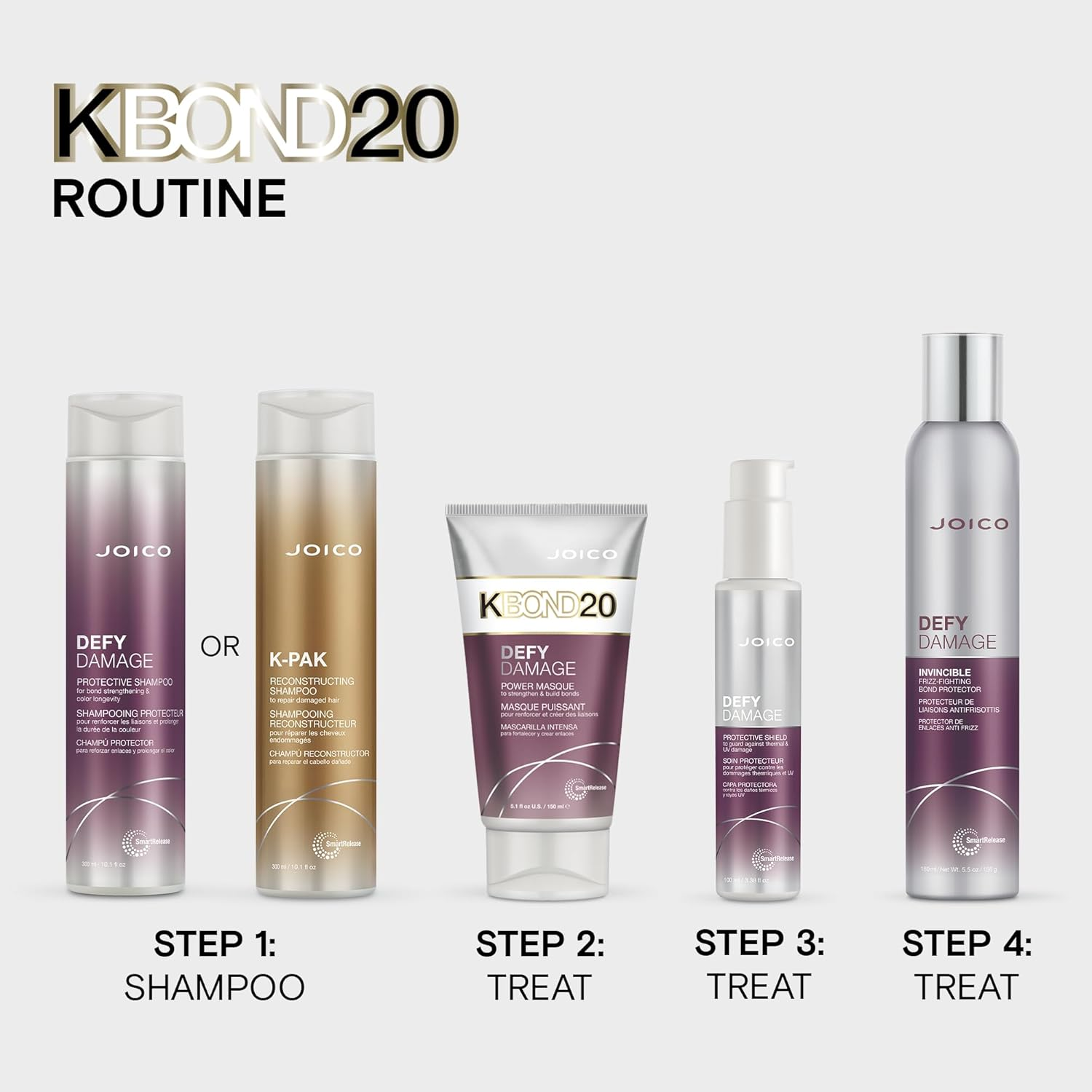 Joico Defy Damage KBOND20 Power Hair Mask 150 Ml image number 3