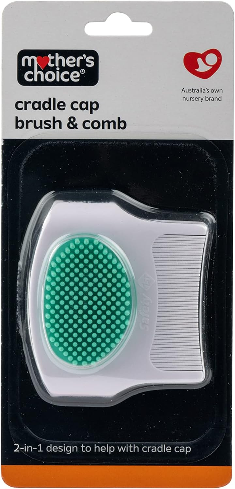 Mother'S Choice Cradle Cap Brush and Comb (Pack of 2) image number 3