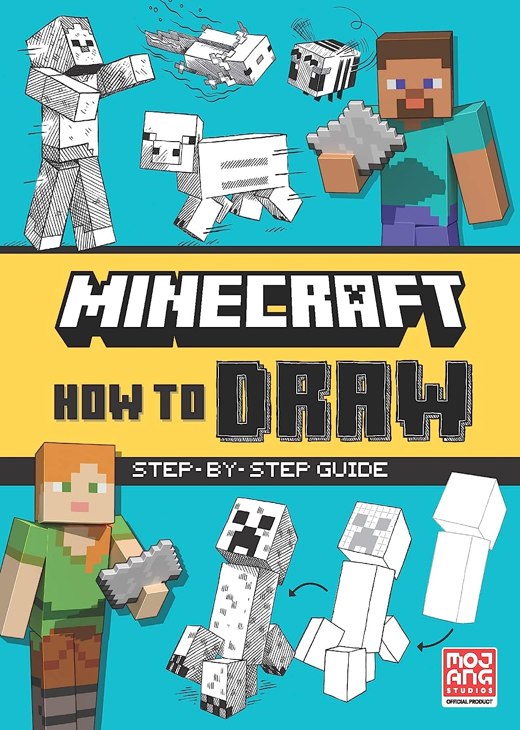 Minecraft How to Draw: an Official Minecraft Drawing Book, Fully Illustrated with Spaces to Draw on the Page &ndash; Perfect for Arty Kids and Gamers! image number 4