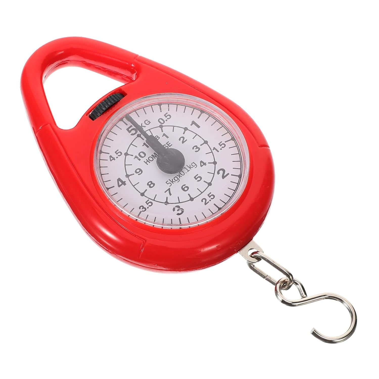 Gatuida Mechanical Portable Luggage Weight Scale with Hook Small Handheld Hanging Scale for Travel for Suitcase Weighing image number 6