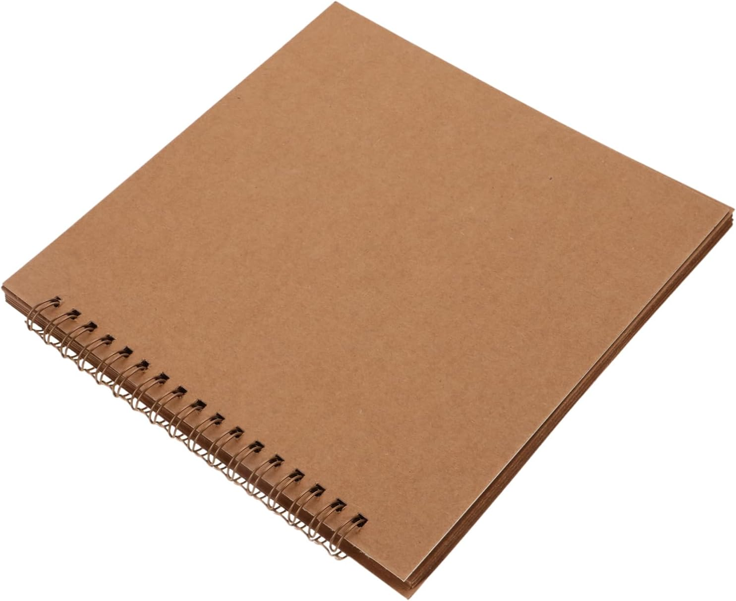 Photo Album Scrapbook Keepsake in Luxurious Brown Kraft Paper DIY Ample Storage Capacity Minimalist Modern Design for Couples Babies Weddings Families Travel image number 3