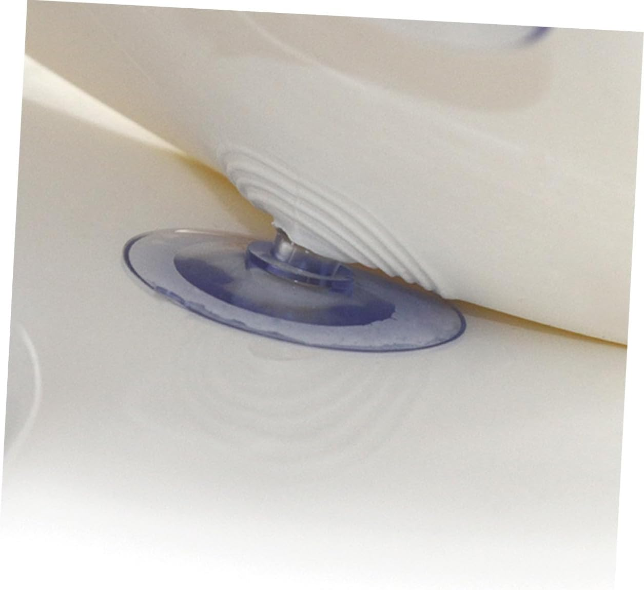 Gatuida Bath Pillow Sponge Bath Cushion for Tub Spa Slip Resistant Powerful Suction Cups Comfortable Back Support for Bathing White image number 3