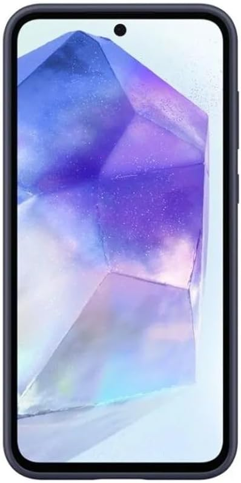 Samsung Standing Grip Back Case for Samsung Galaxy A55, Blue/Black image number 6