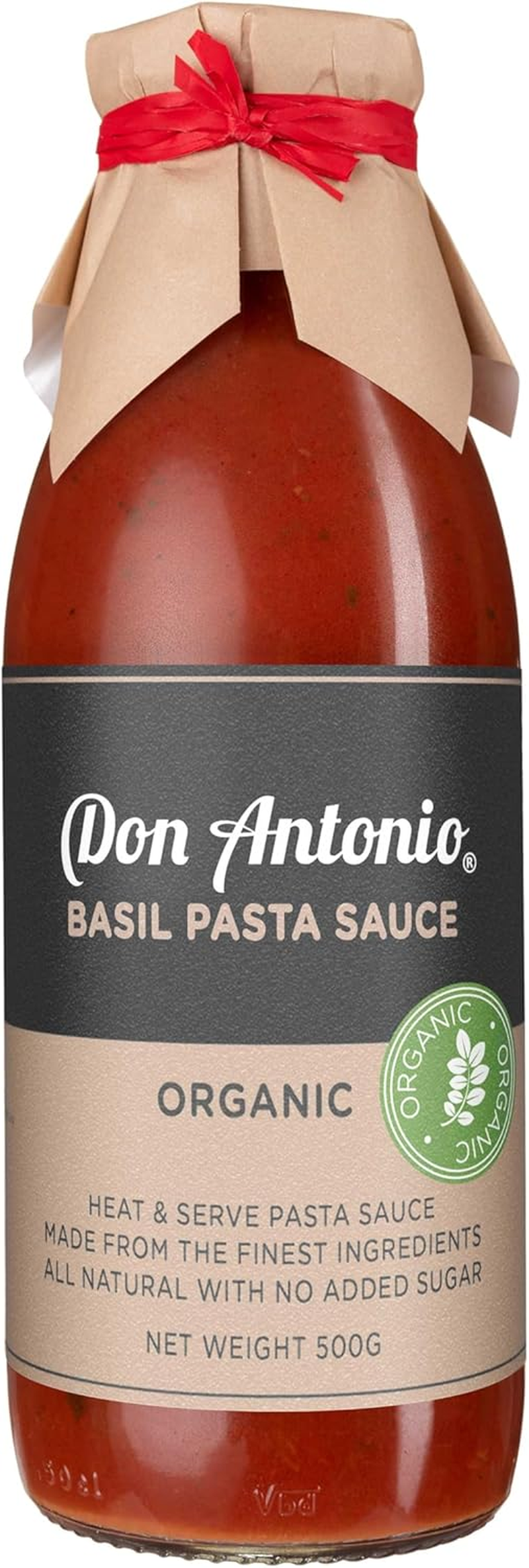 Don Antonio Organic Basil Pasta Sauce 500 G image number 1