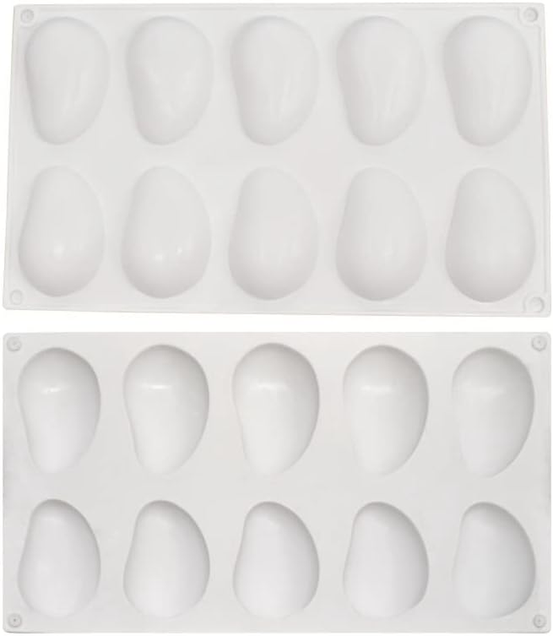 Silicone Mold Dessert Silicone Cake Mold for Baking Fondant Mould Fruit Shape Sugar Candy Jelly Bakeware Chocolates Mould (Mango H_11.68X6.84X0.8 Inch) image number 6