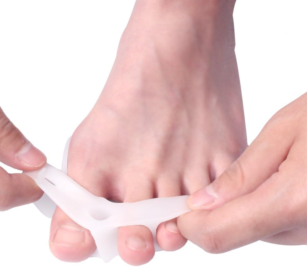 Toe Orthopedic Bunion Corrector Spacer & Gel Spreader (1 Pair) image number 3