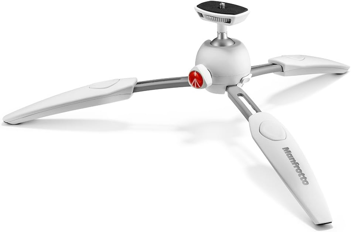 Manfrotto PIXI EVO 2-Section White Tripod - White image number 7