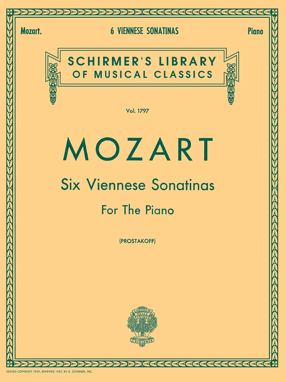 6 VIENNESE SONATINAS for the PIANO