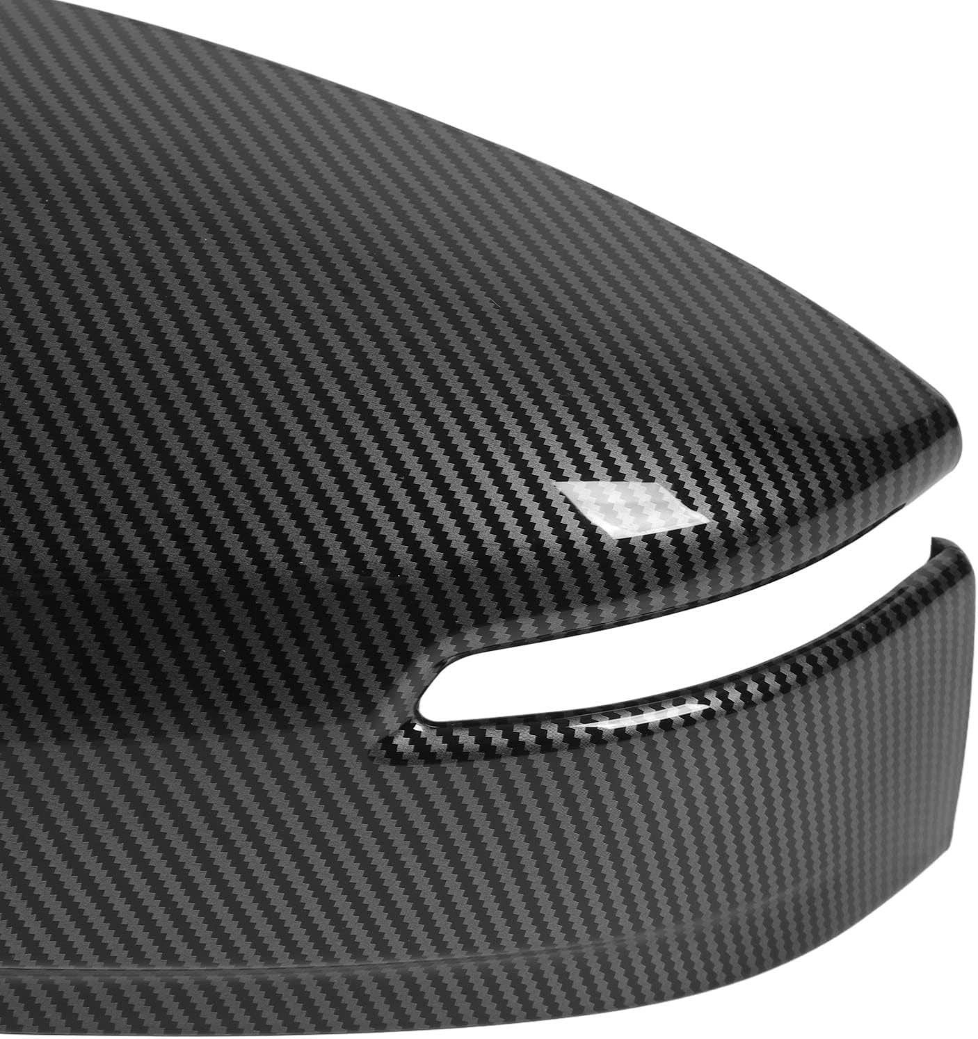 2Pcs Carbon Fiber Side Mirror Covers for Land R LC300 2023 - Easy Inst Ive Accessories image number 5