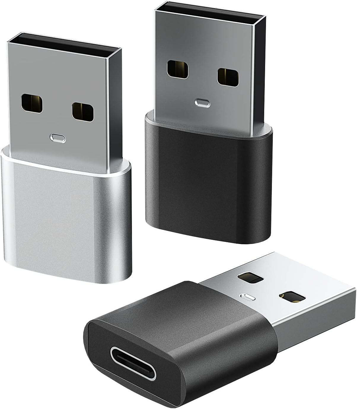 USB Type C Male to Female Adapter, Charges Devices like for Iphone, for Ipad, Compatible for Samsung, Macbook, image number 2