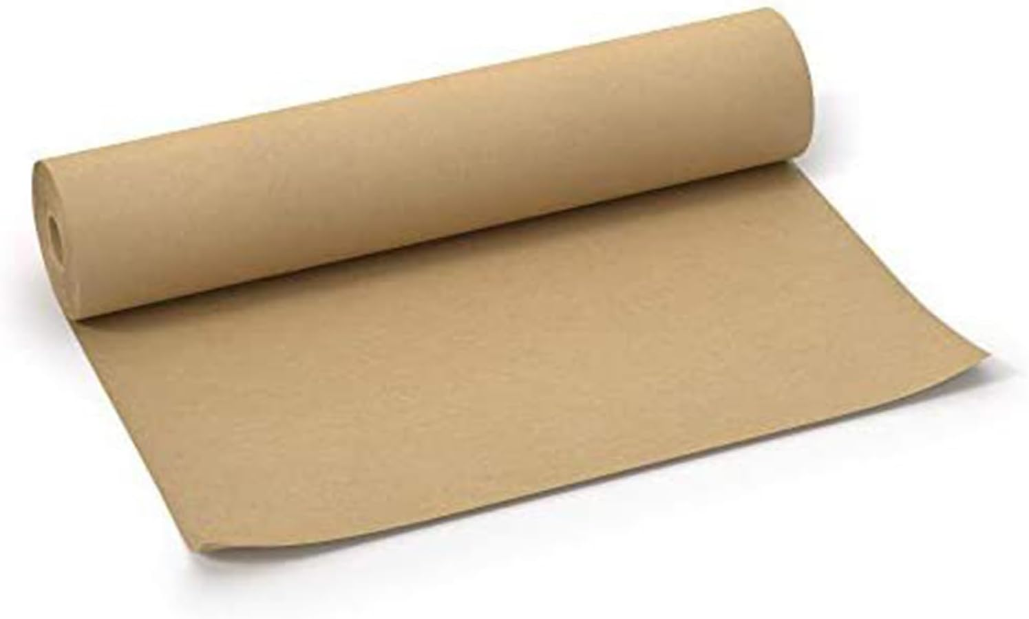 Recycled Kraft Paper,Brown Kraft Paper Roll, Craft Paper,Wrapping Paper,Natural Recyclable Perfect for Crafts, Art, Small Wrapping, Packing, Postal, Shipping (Brown, L) image number 3