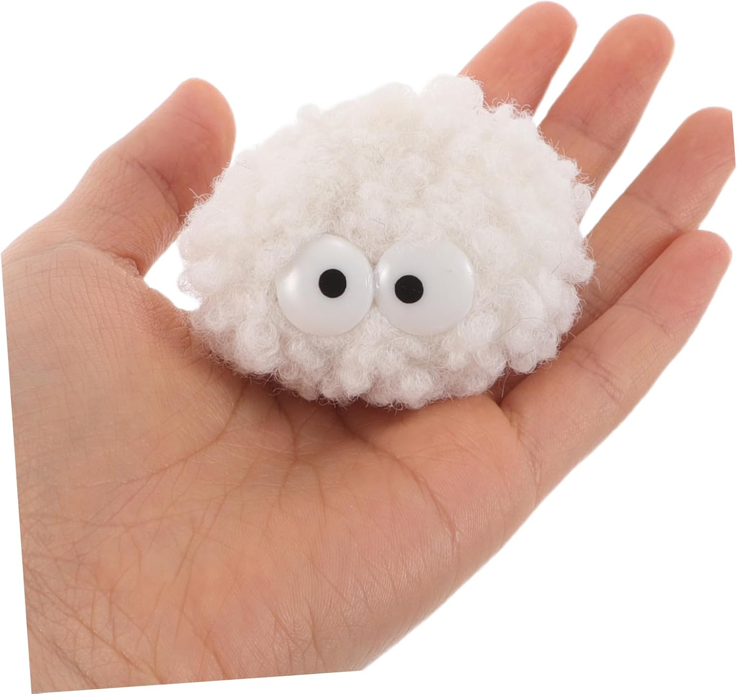 Ibasenice Fluffy Cat Pompom Balls for Entertainment Sound-Enhanced Toys for Cat Oral Care Gentle Paws image number 6