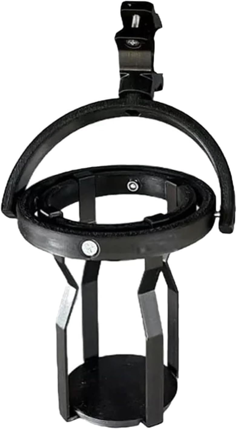 Gyroscopic Self-Leveling Cup Holder, 1Pc Gyroscopic 360&deg; Rotatable Universal Cup Holder Expander Clamp, Anti-Spill Gyroscopic Cup Holder for Car or Bike, Black image number 1