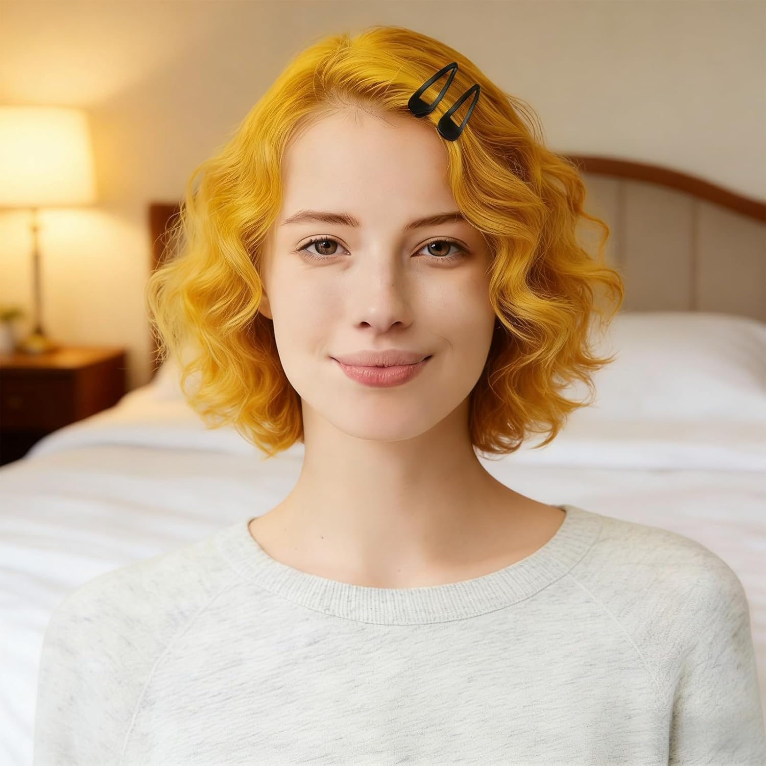 Jeyzuroa 40Pcs Snap Hair Clips for Women Black Barrettes Metal Hair Clips Accessories Hair Pins image number 1