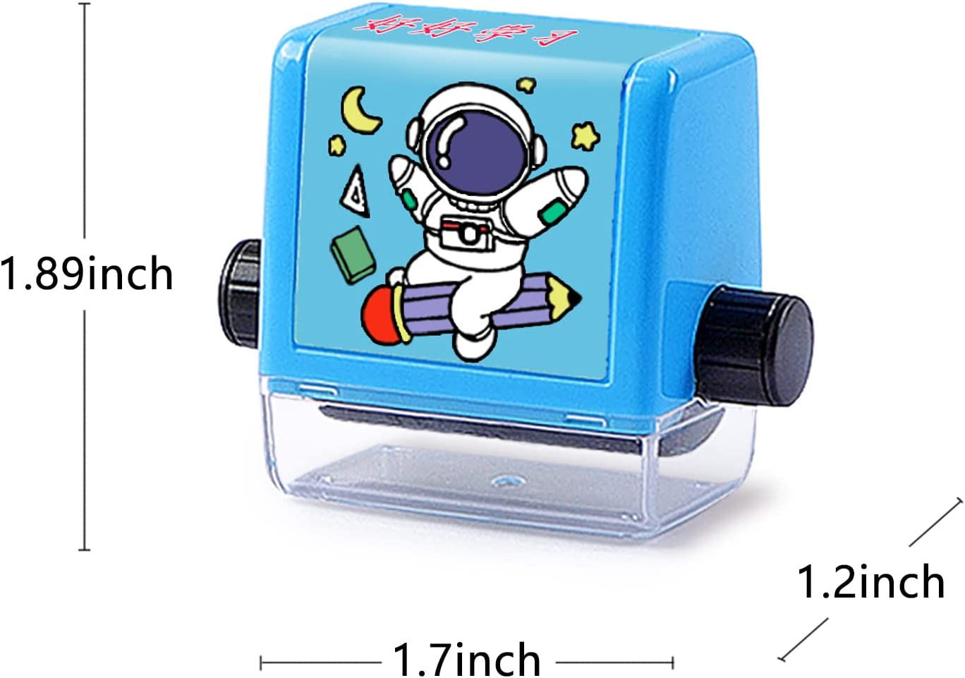 4PCS Math Stamp,Teaching Stamps for Kids,Math Practice Number Rolling Stamp,Addition Subtraction Multiplication Division Math Learning Stamps within 100,For Preschool Kindergarten Classroom Supplies. image number 3