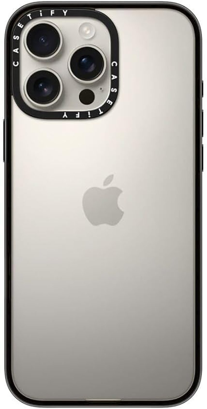 Casetify Compact Iphone 16 Pro Max Case [Lightweight / 4 Ft. 2X Military Grade Drop Protection/Slim] - Clear Black image number 2