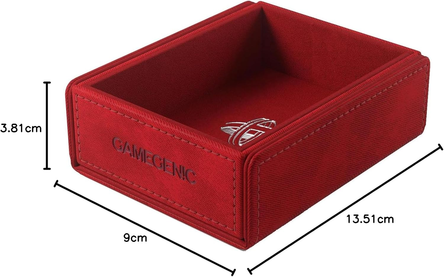 Gamegenic Index Token Keep Box, Red - Blue/Orange image number 2