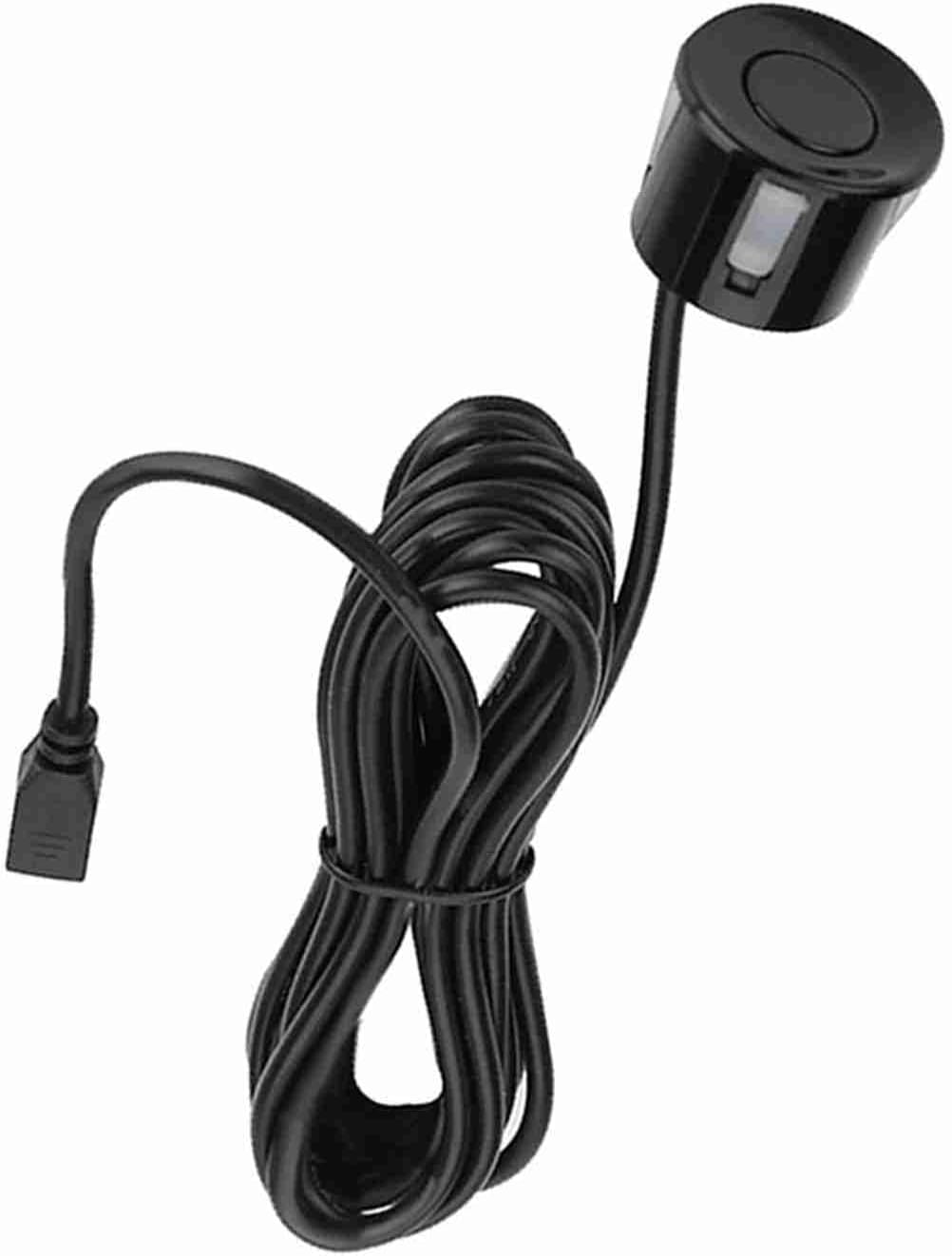 Sorandy Car Parking Sensor High Sensibility Radar Probe Backup Assist 4Pcs Set for Universal Vehicles (White)