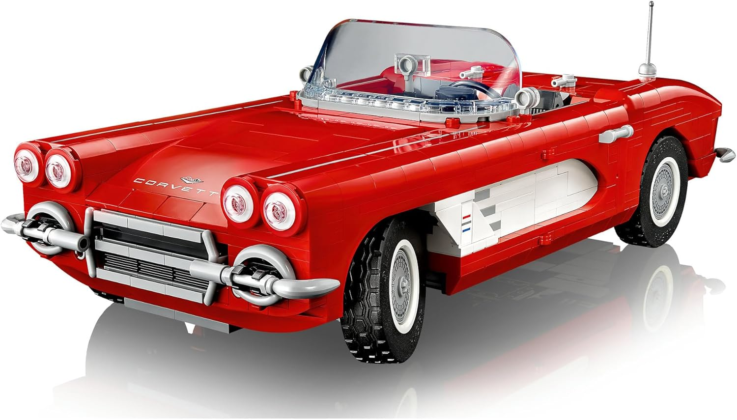 LEGO&reg; Icons Corvette 10321 Building Kit for Adults; Toys Idea for Classic Car Lovers; Build a Replica of an Iconic American Automobile image number 3