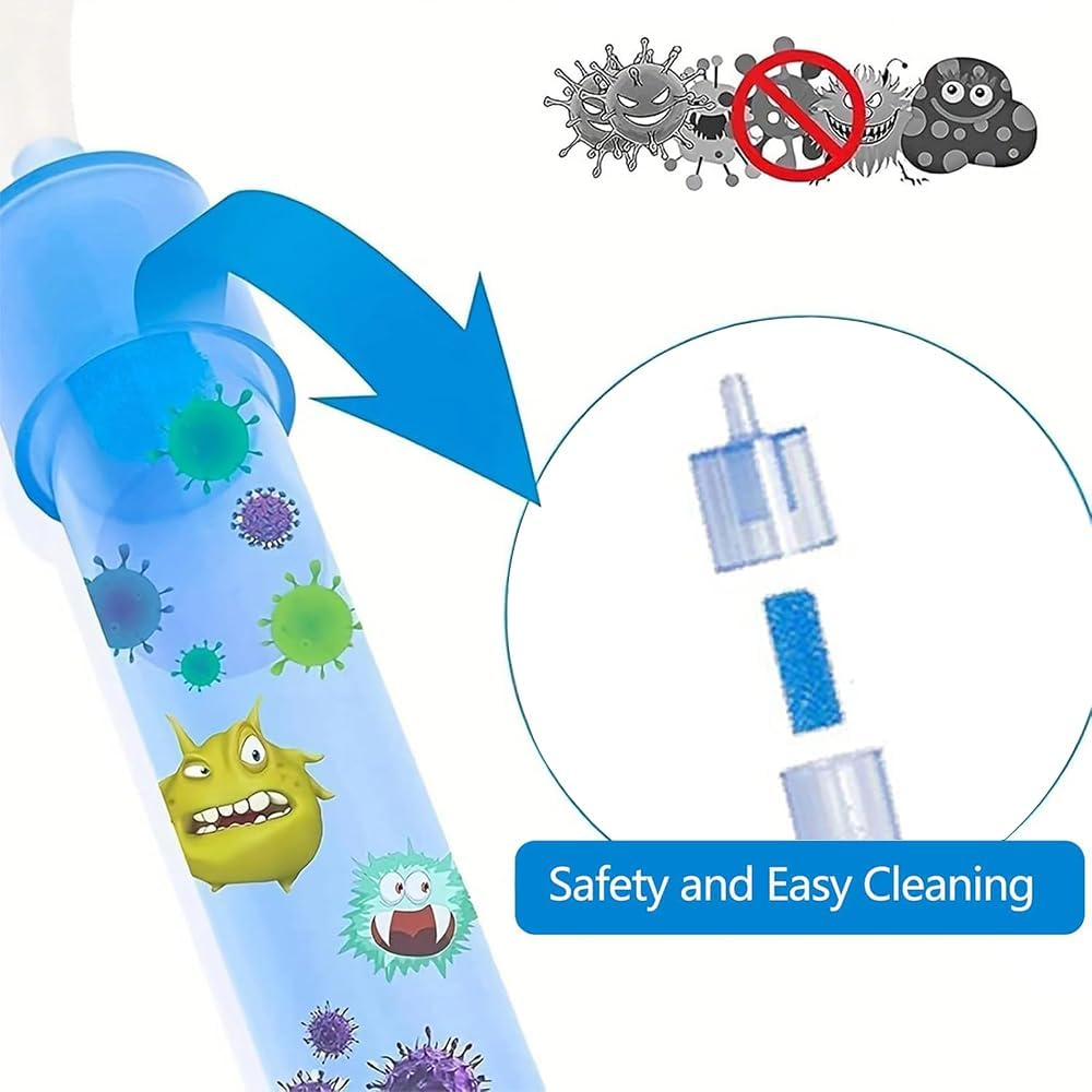 100-Pack Nasal Aspirator Hygiene Filters &ndash; Safe, Bpa-Free Replacement for Nosefrida, Latex & Phthalate-Free, Eco-Friendly Nasal Care image number 1