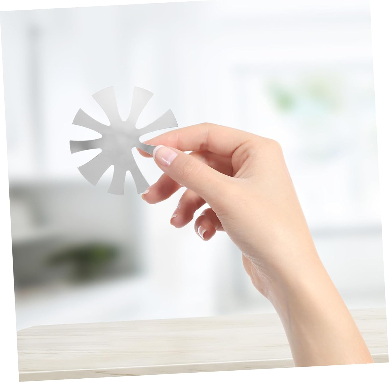 MERRYHAPY 3Pcs Stainless Nail Cutter French Manicure Steel Plate Manicure Professional Nail Trimmer Module image number 4