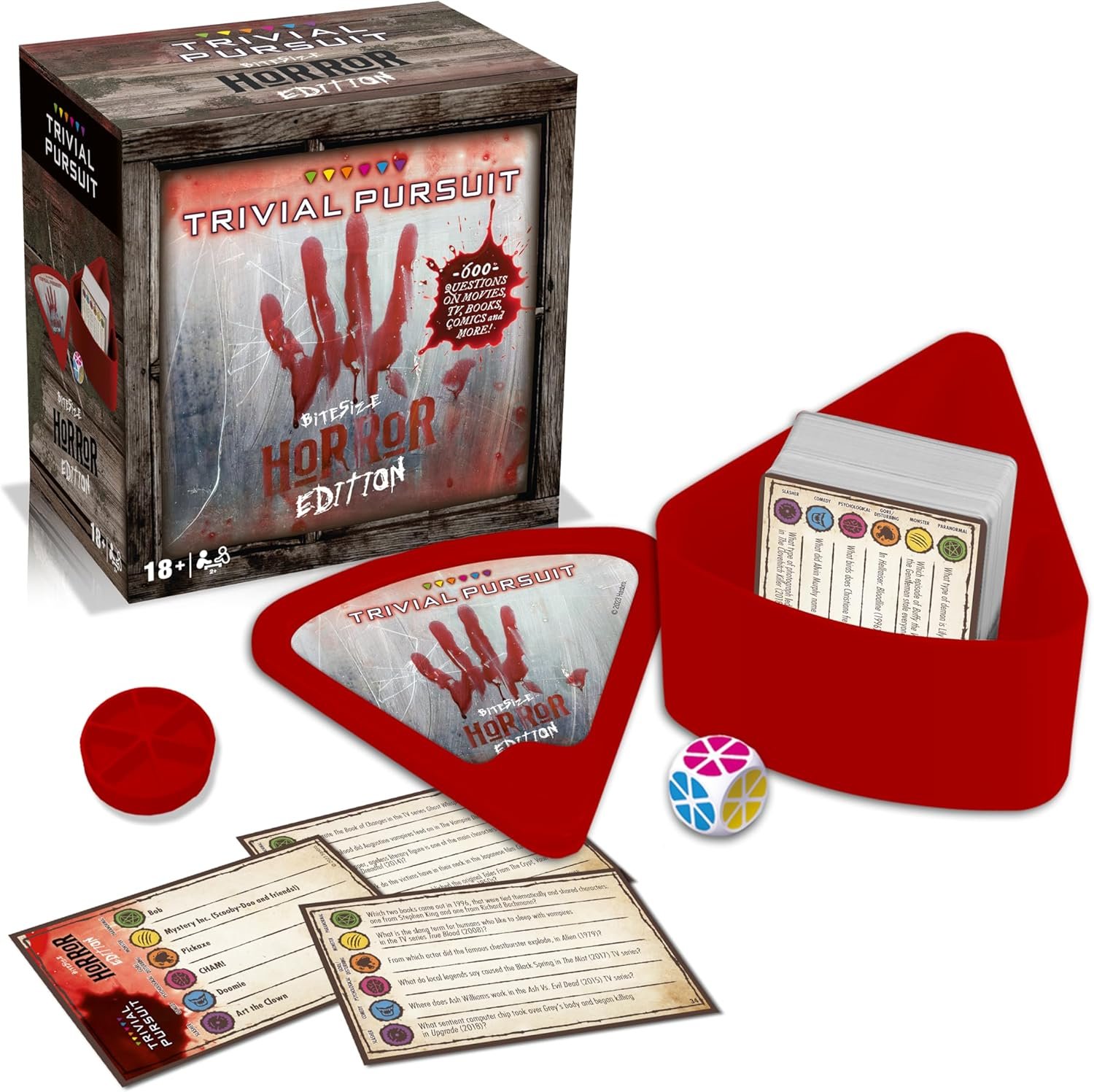 Trivial Pursuit Bitesize: Horror Edition - 600 Questions image number 2