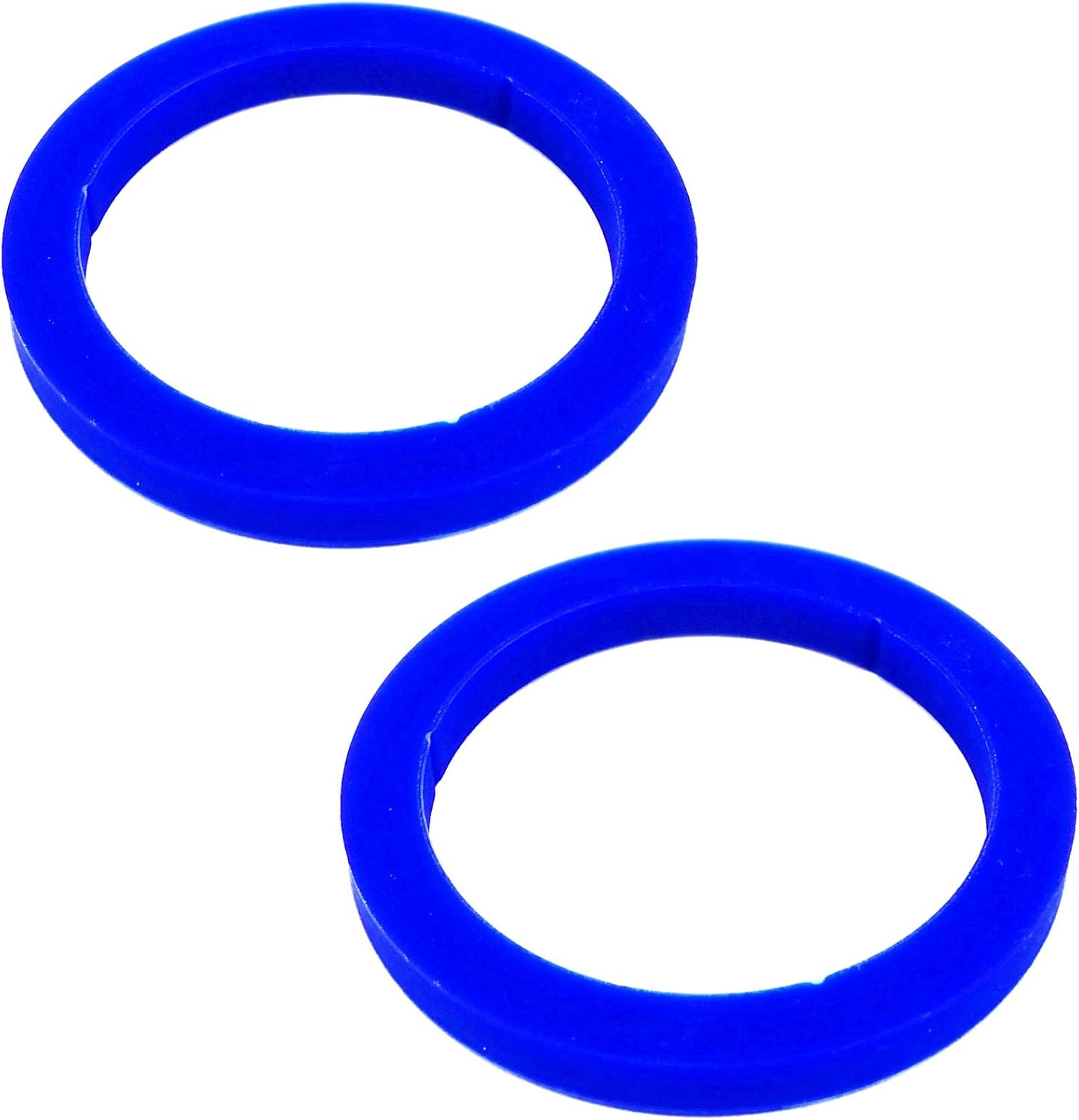 2X Silicone Brew Group Gasket - E61- Coffee Machine Brewing Group Head Seal for Gaggia Espresso and Most Espresso Machines (8MM, Red)