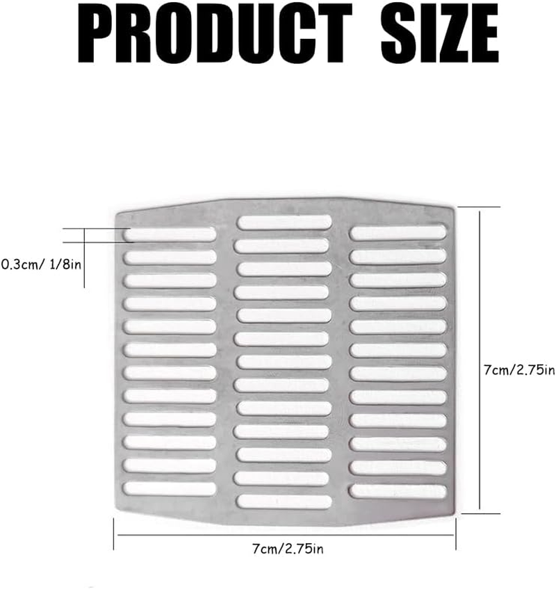25 Pieces of Stainless Steel Brick Seepage Hole Covers, Protective Seepage Hole Inserts, Brick Drainage Hole Covers, and Brick Hole Fillers for Brick Walls image number 5