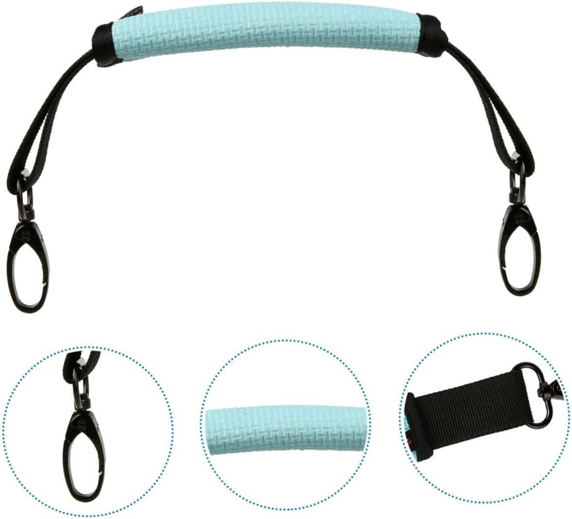 Veemoon Wireless Speaker Handle Strap Durable Removable Carrying Strap for Resistant Design for Outdoor Travel and Everyday Use Stylish Webbing with Hook - Black image number 2