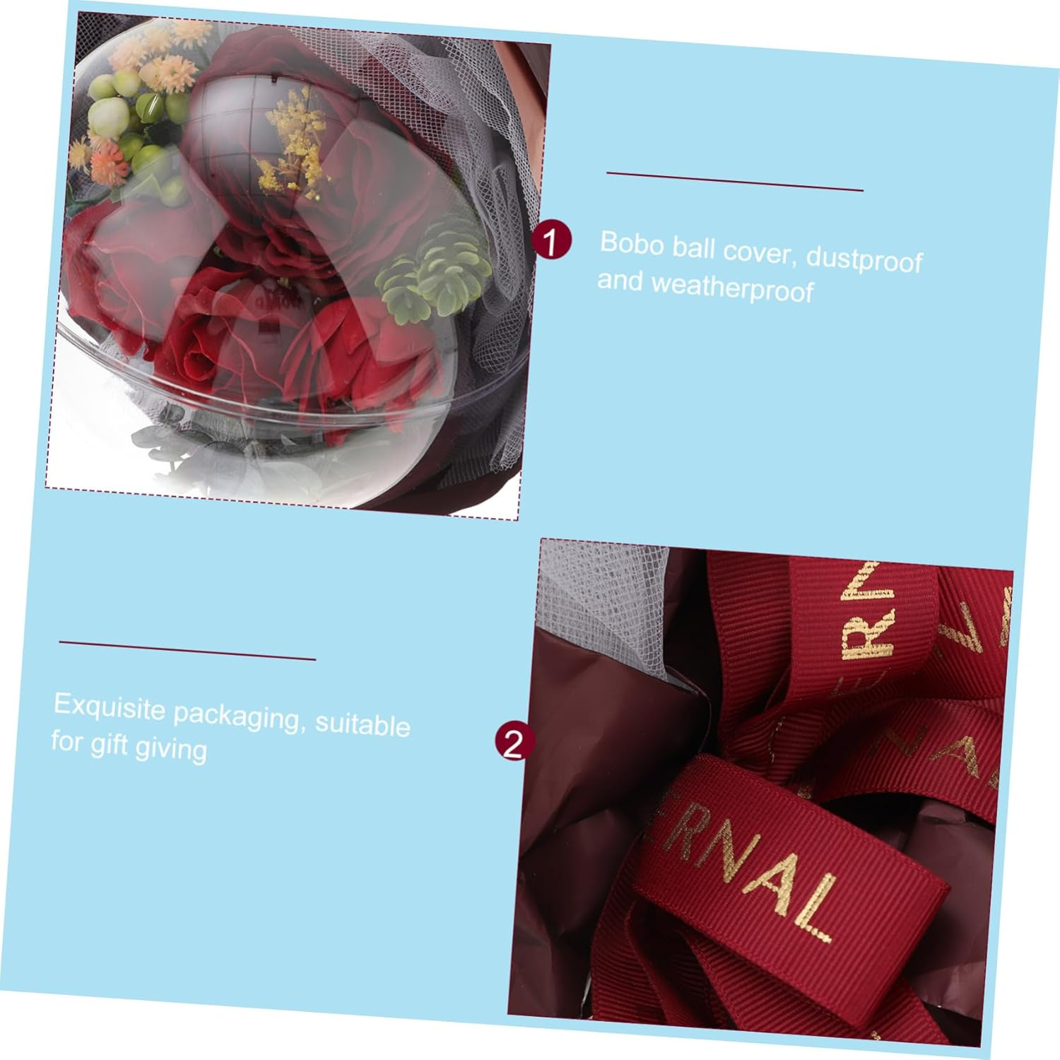 Healvian Flower Soap Bouquet for Decor Romantic Soaps Petals for Bath Valentines Day Gifts image number 6