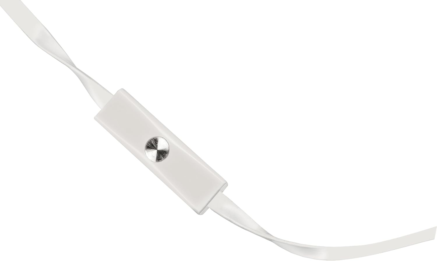 Meliconi Mysound by Speak Fluo White Type-C In-Ear Headphones - Soft Touch Material, Flat Tangle-Free Cable, Sweat Resistant, Perfect for Music and Calls, Ideal for Sports image number 3