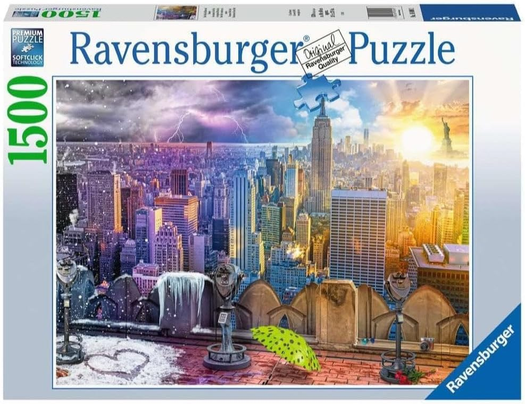 Ravensburger - Seasons of New York 1500P image number 1
