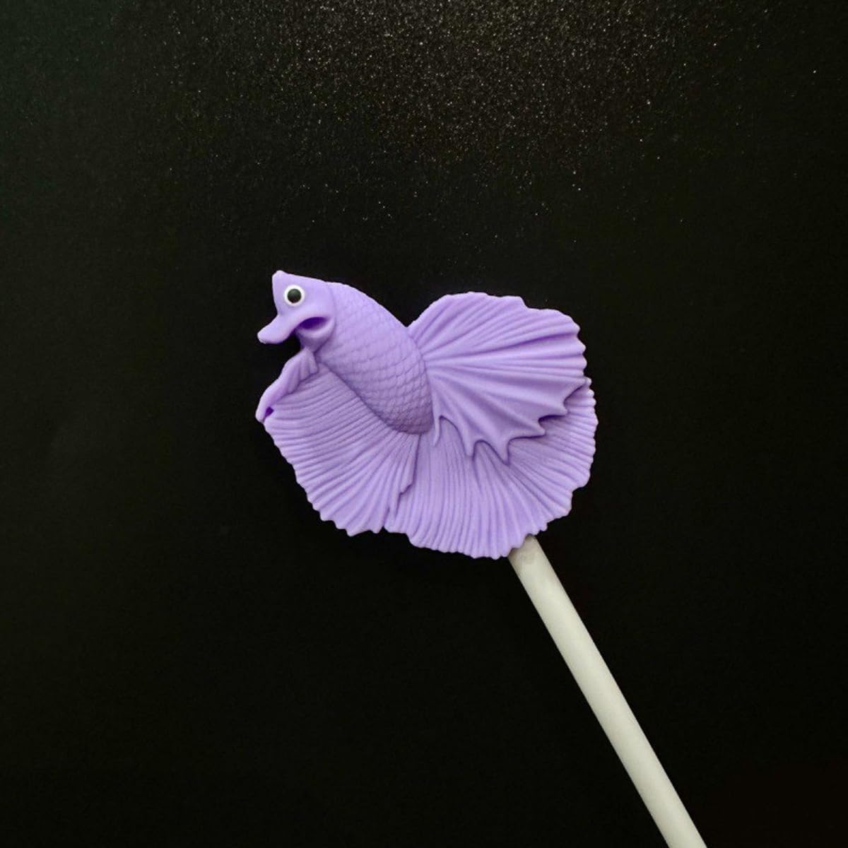 AIMALL Betta Fish Training Wand - Resin Betta Tail Training Stick for Aquariums, Natural Habitat Decor, Betta Fish Starter Kit image number 2