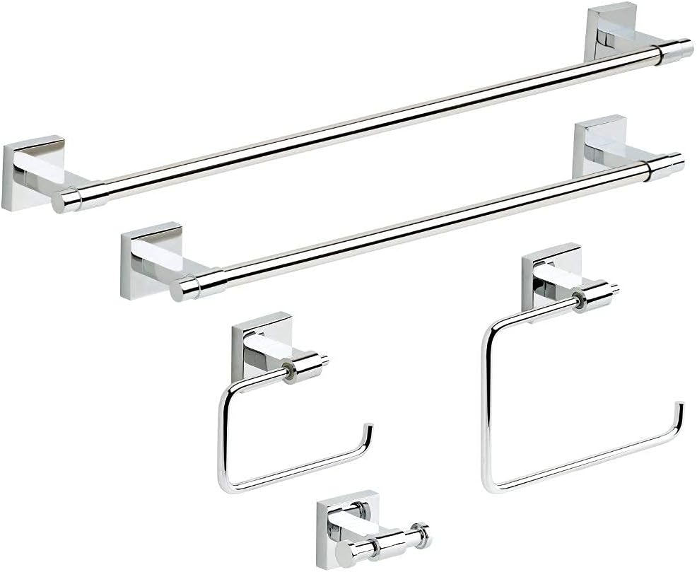 Franklin Brass MAX50-PC Maxted Toilet Tissue Paper Holder, Polished Chrome image number 5