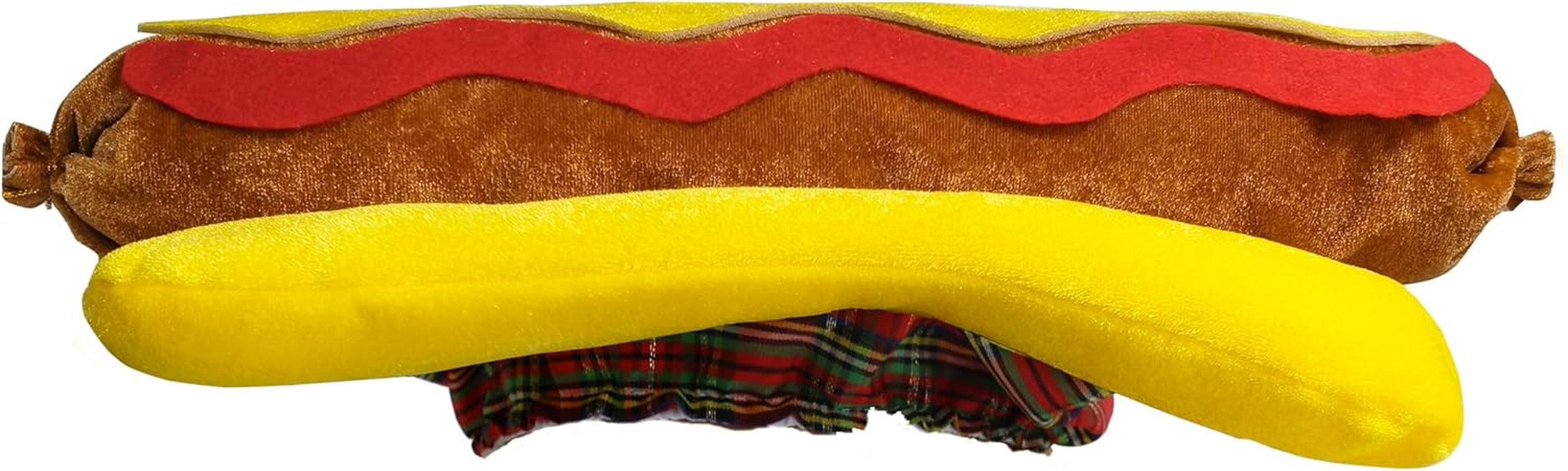 Hotdog Hat - 3D Funny Food Costume Headwear - Comfortable Fit for Adults - Ideal for Cooking Parties & Festivals image number 1