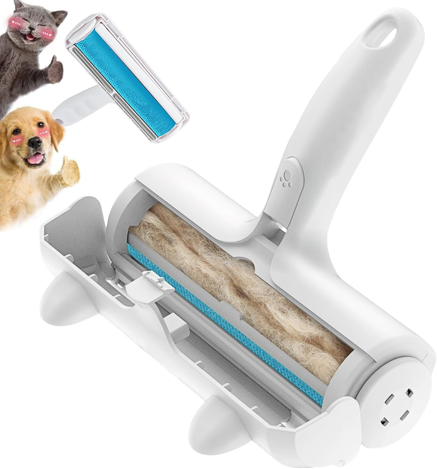 JORAGO Pet Hair Remover Roller - Reusable Lint Rollers, Dog and Cat Fur Removal Brush Device, Self-Cleaning Animal Fur Remover Tool for Carpet, Car Detailing, Clothes, Couch, Furniture, Bed, Laundry image number 5