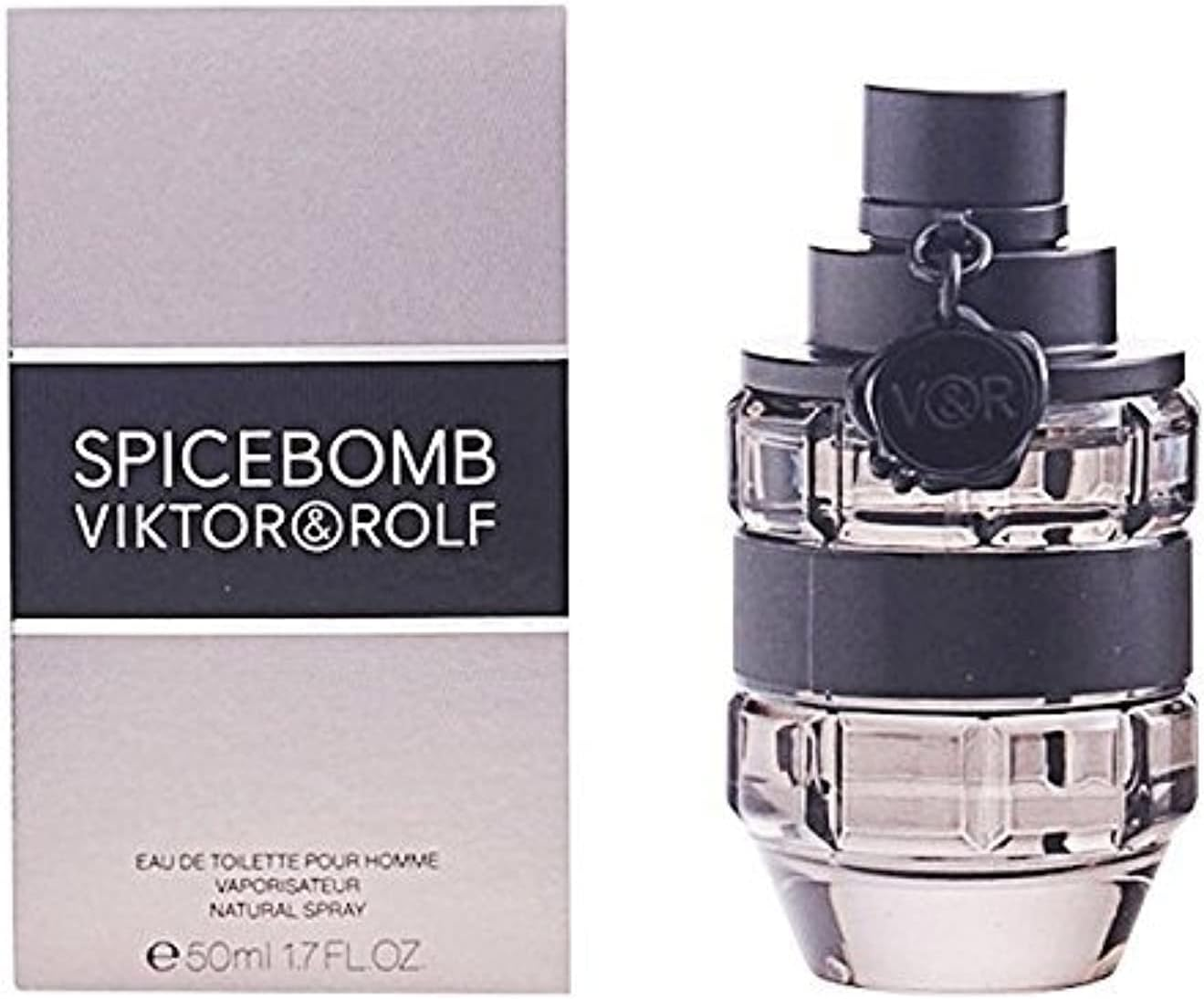 Viktor and Rolf Spicebomb Eau De Toilette Spray for Men, 1.7 Ounce (Pack of 2)