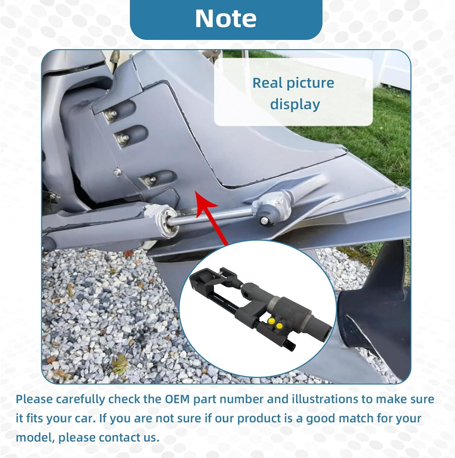 Power Steering Actuator Replacement Penta XDP XXP SX-M SX-A DPS-A DPS-B D3 Series Replace#21910902 3860883 3862513 3856710 3850244 3812269 Power Steering Cylinder image number 5